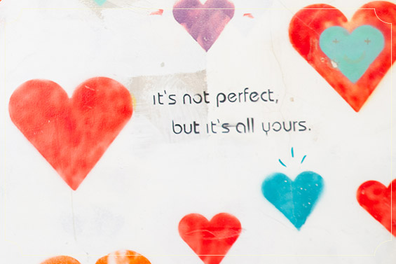 it's not perfect, but it's all yours.