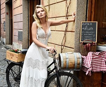 גלאם רומנטי בוייב איטלקי: השמלות של שלומי יקיר