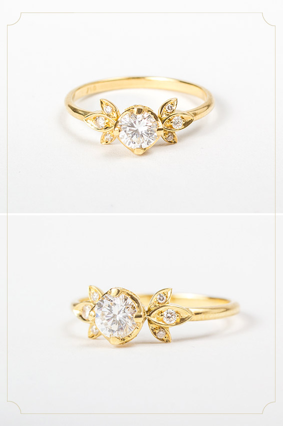 Dana Krespi Jewelry טבעת יהלום של דנה קרספי 