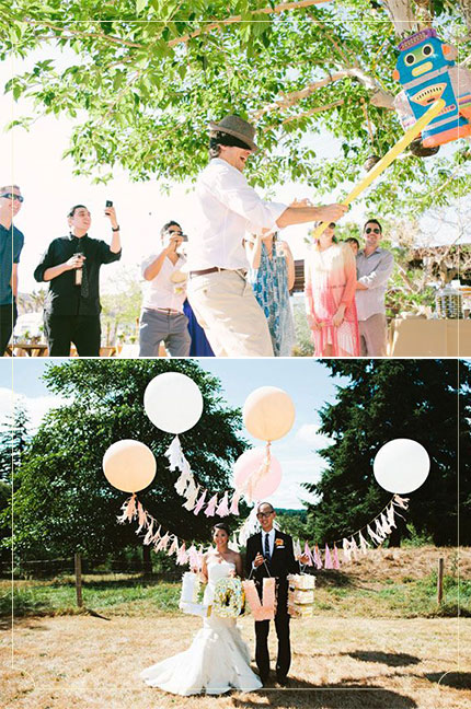 צילום תמונה עליונה: Yeah! weddings, צילום תמונה תחתונה: Julie Harmsen Photography