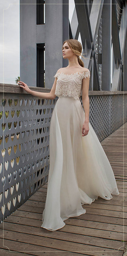  שמלת כלה של לימור רוזן צילום: אלכס ליפקין