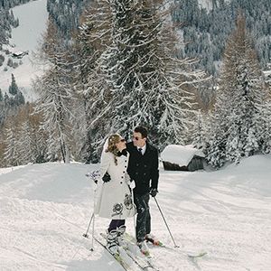 חתונת שלג מושלמת