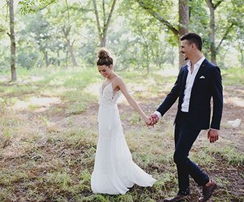 כשהחתן עובד בגן האירועים: חתונה שיקית באופן לא מתאמץ