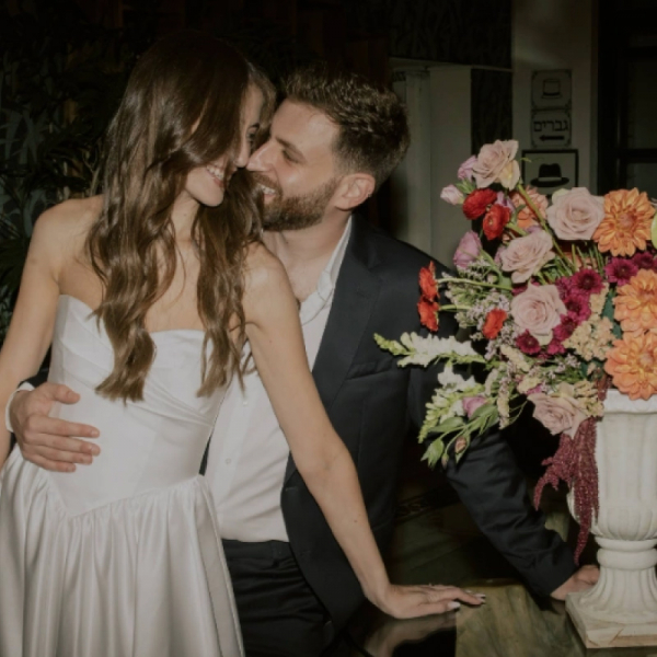 Rain Meets Romance: החתונה של שקד ועומר