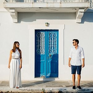 סופשבוע חגיגי על אי חלומי: החתונה היוונית של דנה ועומרי